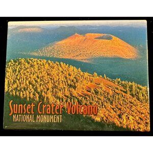 Sunset Crater Volcano National Monument Arizona 3" x 2.25" Magnet EUC
